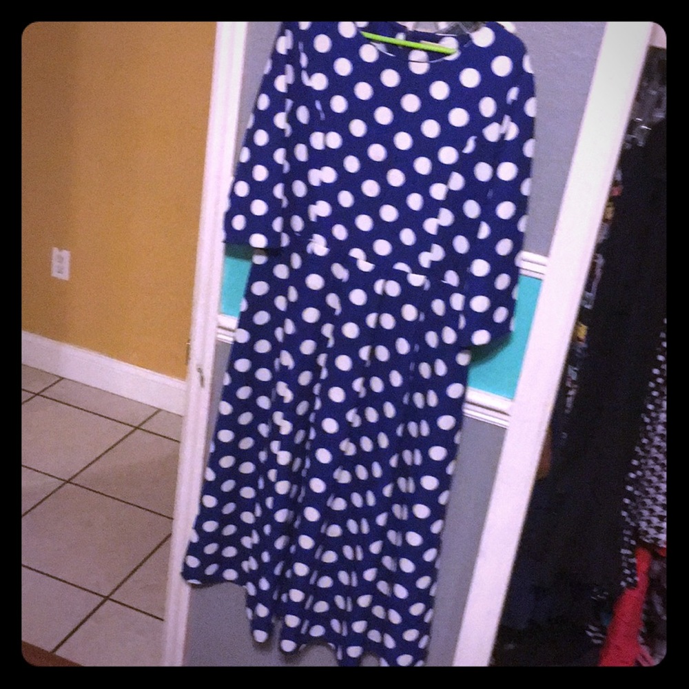 💙Royal blue and white dress💙